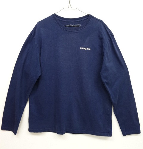 画像: PATAGONIA "冨士三十六景　駿河薩タ之海上" バックプリント 長袖 Tシャツ USA製 (USED)