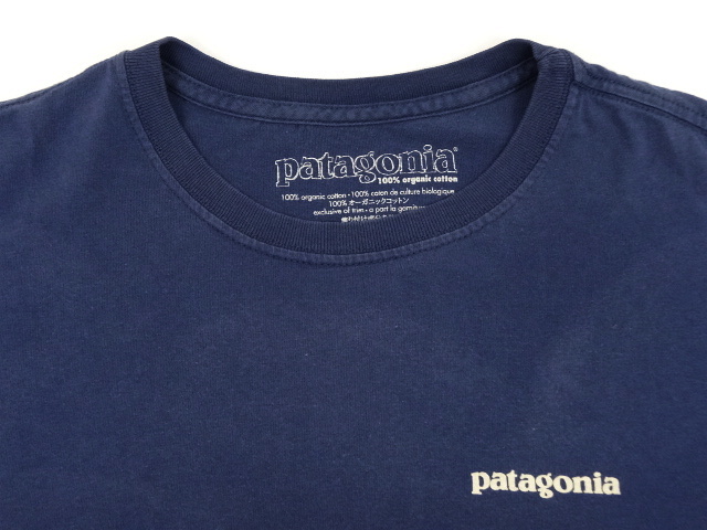 画像: PATAGONIA "冨士三十六景　駿河薩タ之海上" バックプリント 長袖 Tシャツ USA製 (USED)