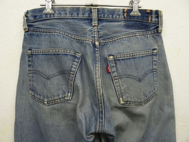 画像: 80'S LEVIS 501 赤耳 デニム USA製 (VINTAGE)