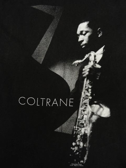 画像: 90'S JOHN COLTRANE Tシャツ BLACK USA製 (VINTAGE)