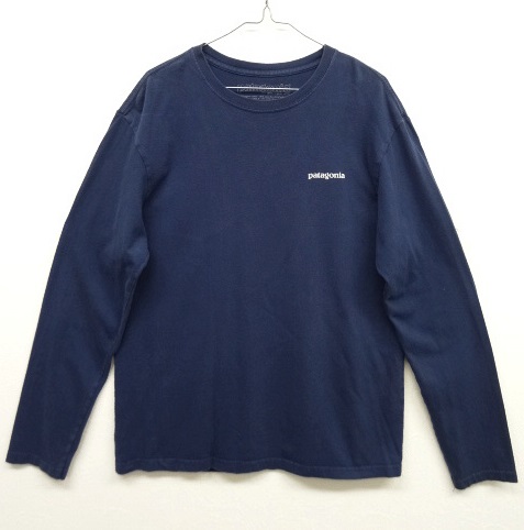 画像: PATAGONIA バックプリント 長袖 Tシャツ USA製 (USED)