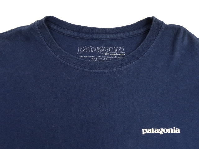 画像: PATAGONIA バックプリント 長袖 Tシャツ USA製 (USED)