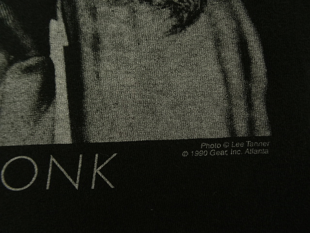 画像: 90'S THELONIOUS MONK Tシャツ BLACK (VINTAGE)