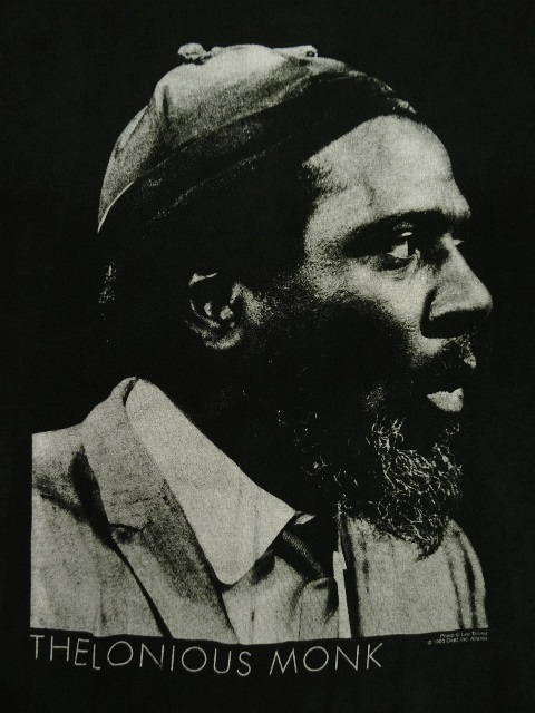 画像: 90'S THELONIOUS MONK Tシャツ BLACK (VINTAGE)