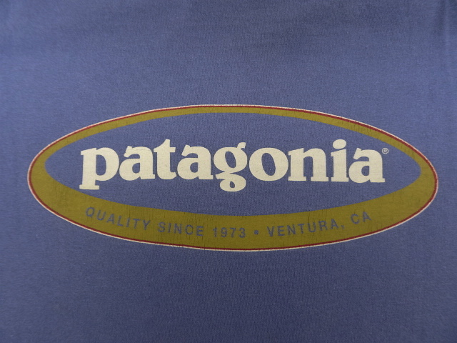 画像: 90'S PATAGONIA 黒タグ バックプリント ロゴ 長袖Tシャツ USA製 (VINTAGE)