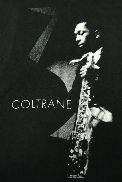 画像: 90'S JOHN COLTRANE Tシャツ BLACK USA製 (VINTAGE)