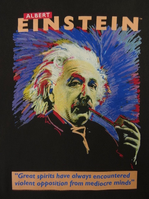 画像: 90'S ALBERT EINSTEIN シングルステッチ Tシャツ (VINTAGE)