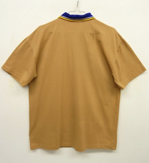 画像: 70'S CHEMISE LACOSTE 襟ブルー ポロシャツ フランス製  (VINTAGE)