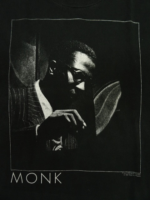 画像: 90'S THELONIOUS MONK Tシャツ BLACK USA製 (VINTAGE)