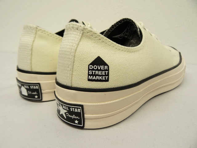 画像: DSM (DOVER STREET MARKET) x CONVERSE "CHUCK70" オフホワイト (NEW)