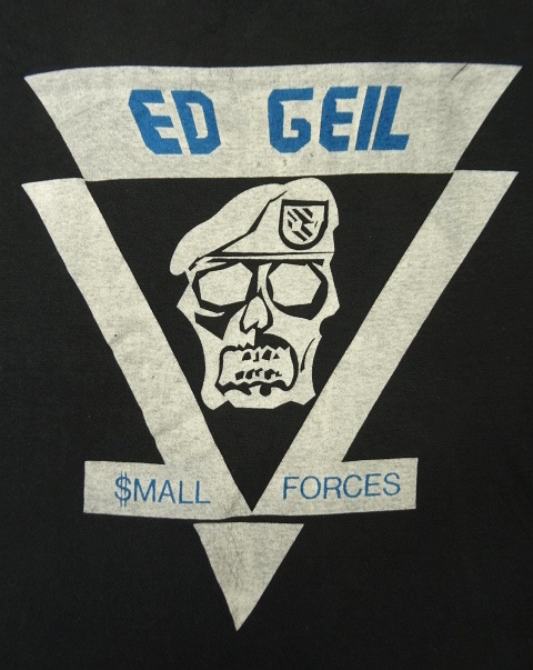 画像: 80'S ED GEIL "SMALL FORCE" Tシャツ USA製 (VINTAGE)