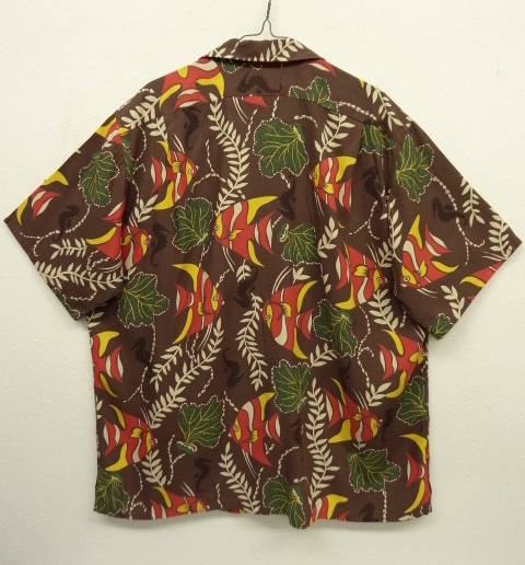 画像: 90'S RALPH LAUREN レーヨン オープンカラー アロハシャツ (VINTAGE)