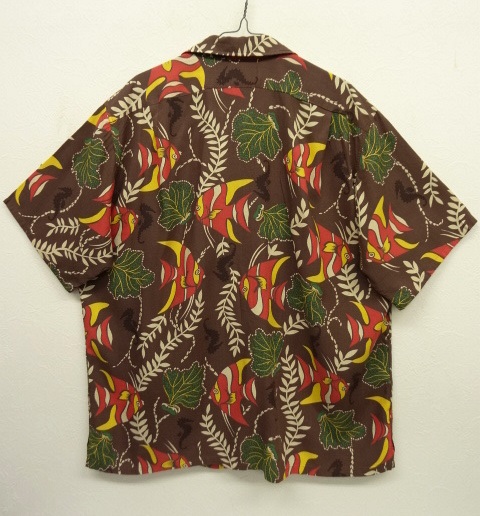 画像: 90'S RALPH LAUREN レーヨン オープンカラー アロハシャツ (VINTAGE)