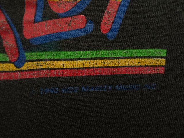 画像: 90'S BOB MARLEY "RASTAMAN LIVE UP!" オフィシャル Tシャツ USA製 (VINTAGE)