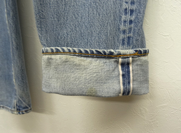 画像: 80'S LEVIS 501 赤耳 デニム USA製 W34L34 (VINTAGE)