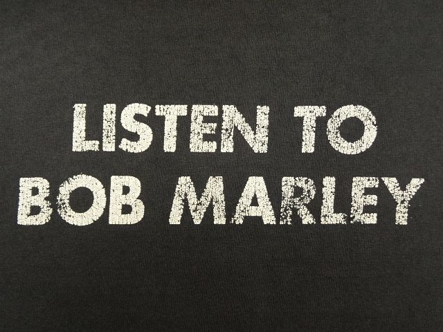 画像: 90'S ELEMENT "LISTEN TO BOB MARLEY" オリジナル Tシャツ (VINTAGE)