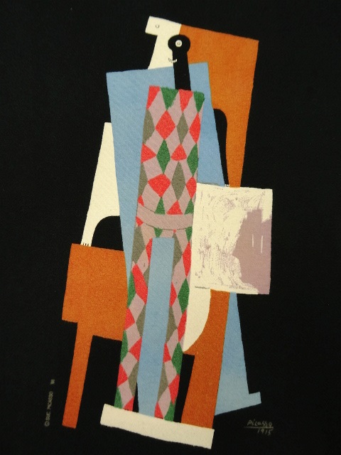 画像: 90'S PABLO PICASSO "HARLEQUIN 1915 " オフィシャル Tシャツ (VINTAGE)