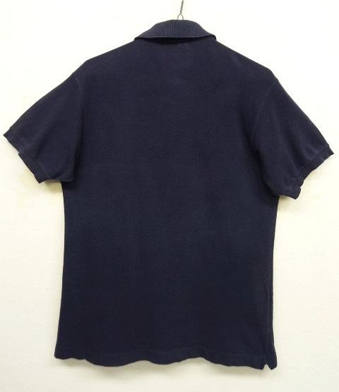 画像: 80'S CHEMISE LACOSTE L1212 ポロシャツ ネイビー フランス製 (VINTAGE)