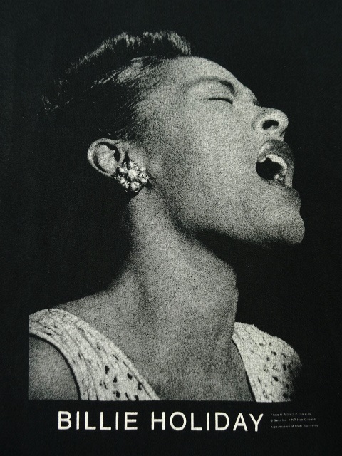 画像: 90'S BILLIE HOLIDAY Tシャツ GEAR INC製 (VINTAGE)