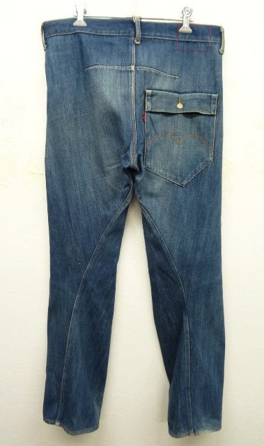 画像: LEVIS RED 1st STANDARD 立体裁断 デニム チュニジア製 (USED)