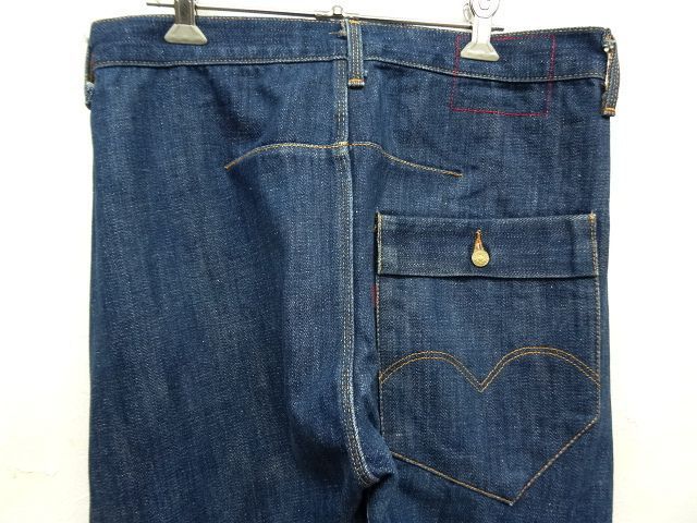 画像: LEVIS RED 1st STANDARD ブルーライン入り 立体裁断 デニム スペイン製 (USED)