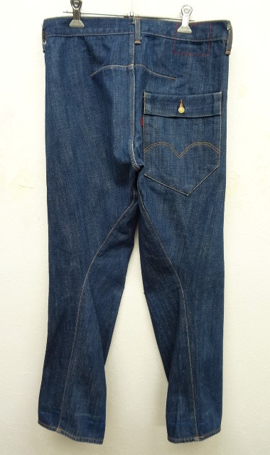 画像: LEVIS RED 1st STANDARD ブルーライン入り 立体裁断 デニム スペイン製 (USED)