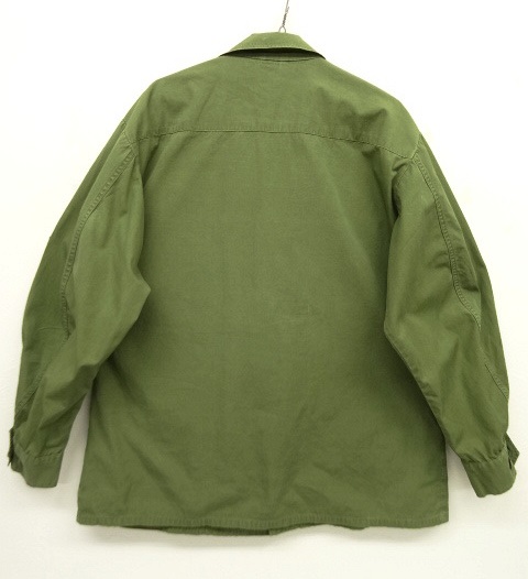 画像: 60'S アメリカ軍 US ARMY "JUNGLE FATIGUE 3rd" ノンリップ ファティーグジャケット L-R (VINTAGE)