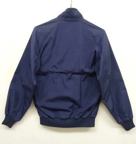 画像: 80'S BARACUTA G9 ハリントンジャケット NAVY AEROジップ イングランド製 (VINTAGE)