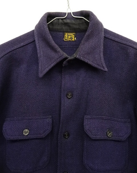 画像: 50'S GENUINE CPO SHIRT マチ付き CPOシャツ (VINTAGE)