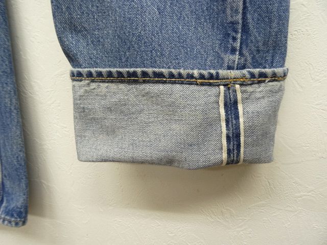 画像: 70'S LEVIS 501 66後期 赤耳 デニム USA製 W38L33 (VINTAGE)