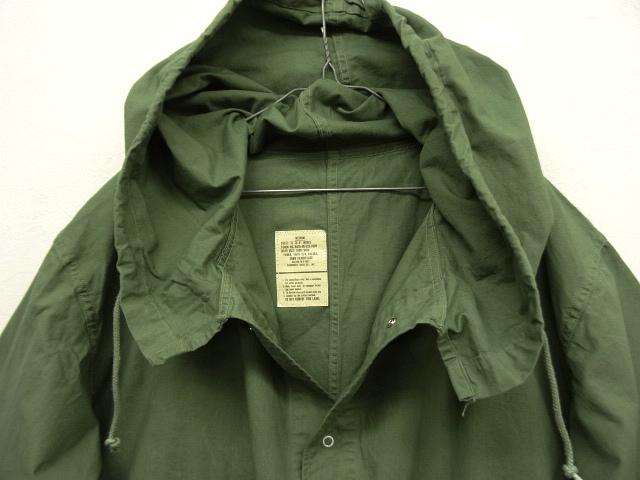 画像: 70'S アメリカ軍 US ARMY スノーカモパーカー 後染めOLIVE (VINTAGE)