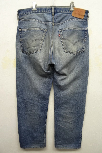 画像: 80'S LEVIS 501 赤耳 デニム USA製 W36L34 (VINTAGE)