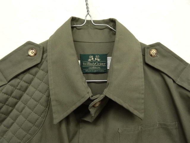 画像: 80'S WILLIS & GEIGER "THE HEMINGWAY BUSH JACKET" サファリジャケット USA製 (VINTAGE)