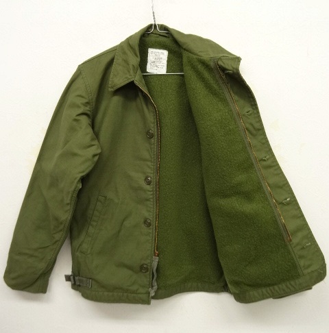 画像: 80'S アメリカ軍 US NAVY "A-2" デッキジャケット SMALL (VINTAGE)