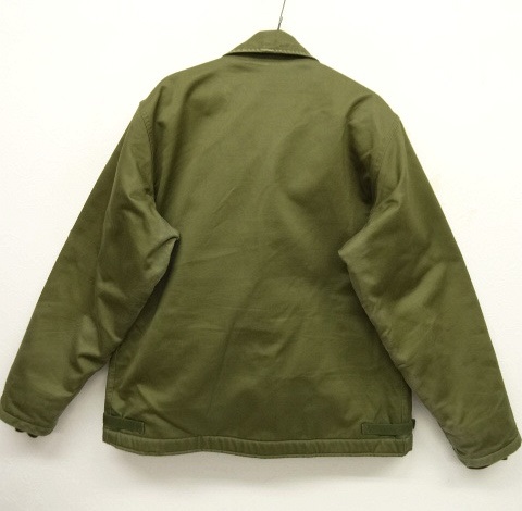 画像: 60'S アメリカ軍 US NAVY "A-2" 初期モデル 三角フラップ デッキジャケット (VINTAGE)