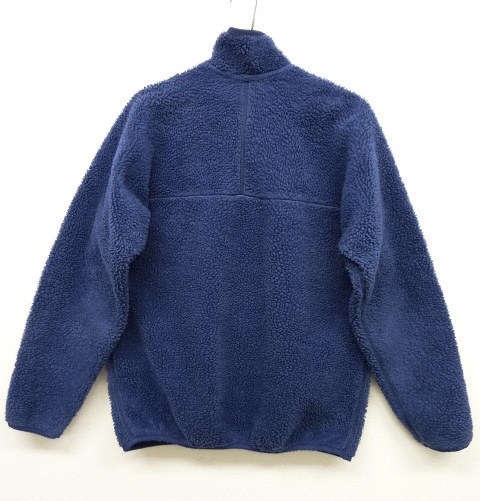 画像: 90'S PATAGONIA レトロカーディガン フリースジャケット ブルー USA製 (VINTAGE)