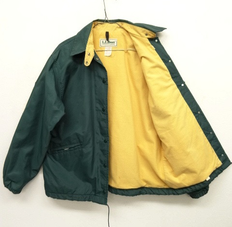 画像: 80'S L.L.Bean チンスト付き ナイロン コーチジャケット USA製 (VINTAGE)