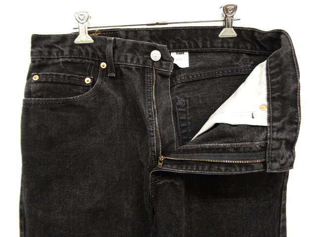 画像: 90'S LEVIS 505 デニム BLACK USA製 W33L30 (VINTAGE)