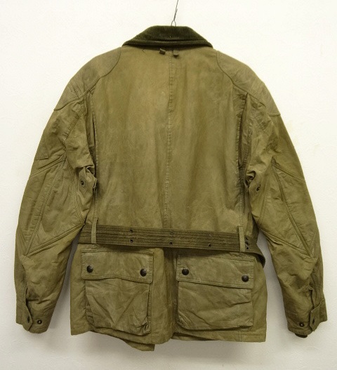 画像: RALPH LAUREN ワックスコットン ライダースジャケット (USED)