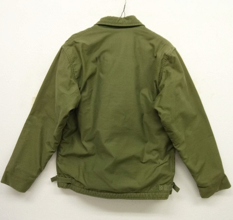 画像: 80'S アメリカ軍 US NAVY "A-2" ステンシル入り デッキジャケット (VINTAGE)