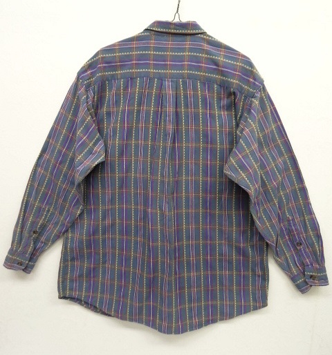 画像: 90'S PATAGONIA 雪無しタグ 長袖 シャツ チェック柄 (VINTAGE)