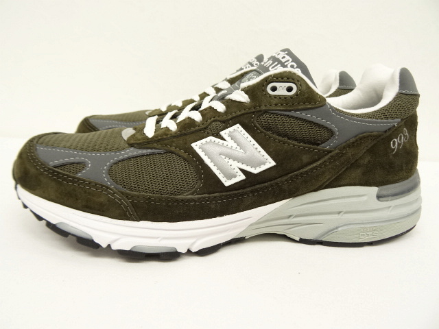 画像: NEW BALANCE MR993MG ミリタリーグリーン USA製 (NEW)