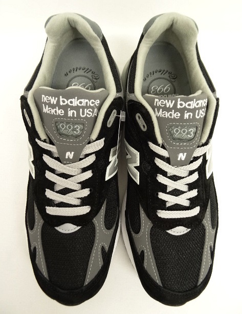 画像: NEW BALANCE MR993BK ブラック USA製 (NEW)