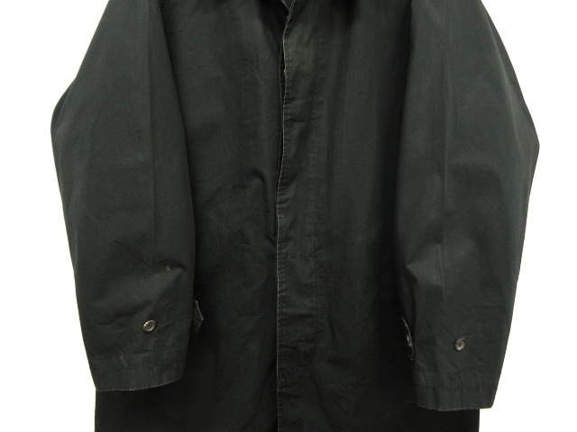 画像: 90'S RALPH LAUREN 一枚袖 バルマカーンコート コットン100% BLACK (VINTAGE)