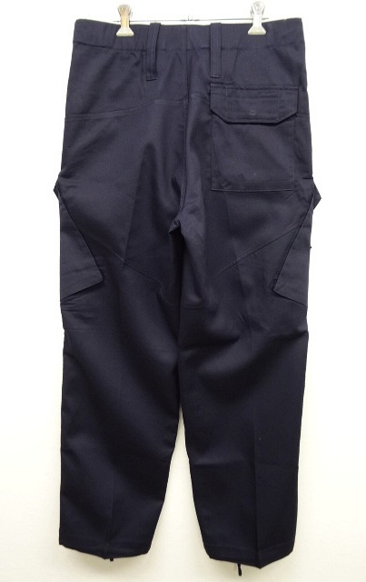 画像: イギリス軍 ROYAL NAVY 斜めポケット カーゴパンツ NAVY (DEADSTOCK)