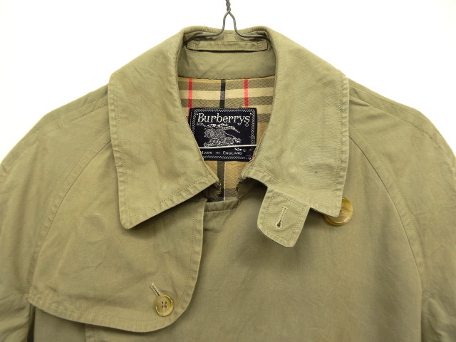 画像: 70'S BURBERRYS "COTTON100%" ショートトレンチコート イングランド製 (VINTAGE)