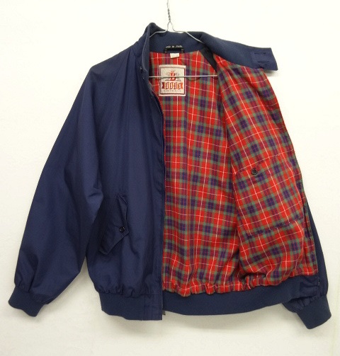 画像: 90'S BARACUTA G9 ハリントンジャケット NAVY イングランド製 (VINTAGE)