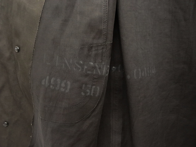画像: 40'S アメリカ軍 US NAVY ゴム引き コート BLACK (VINTAGE)