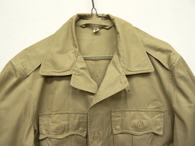 画像: 50'S アメリカ軍 USAF 黒タグ コットン トロピカルジャケット TAN (VINTAGE)