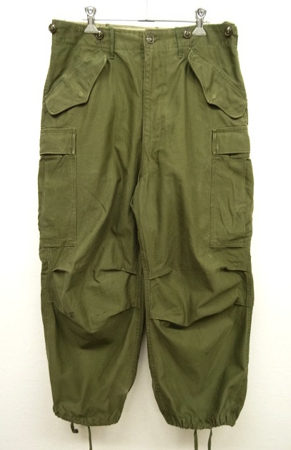 画像: 50'S アメリカ軍 US ARMY M-51 フィールドパンツ TALONアルミジップ S-SHORT (VINTAGE)